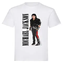 VANIDADES COLLECTIONS - Camiseta Michael Jackson Camiseta Estampada Unisex_.
