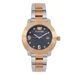 TEMPUS - Reloj Para Mujer Marca Color Dos Tonos JD5389-TTOR