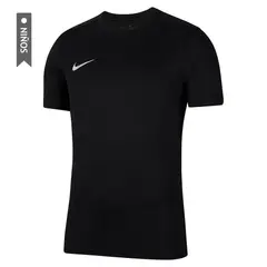 NIKE - Camiseta Park Vii De Niños-Negro