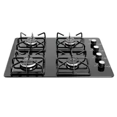 CONTINENTAL - Estufa Empotrable Vidrio Templado 60x45cm Gas Natural 6323