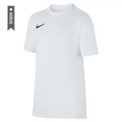 NIKE - Camiseta Park Vii De Niño-Blanco