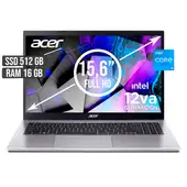 ACER - PORTATIL INTEL CORE I3-1215U SSD 512GB RAM 16GB LED 15,6 FULL HD