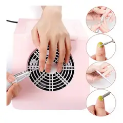 GENERICO - Extractor De Polvo De Uñas Aspiradora Manicure