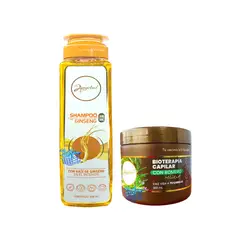 ANYELUZ - Shampoo ginseng y Bioterapia capilar -
