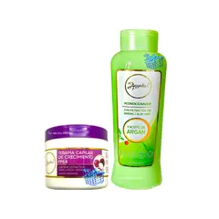 ANYELUZ - Acondicionador aceite de argan y Terapia capilar -