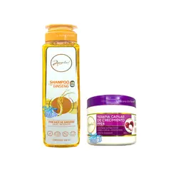 ANYELUZ - Shampoo ginseng y Terapia capilar -