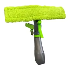 GENERICO - Limpiador Ventana 3 En 1 Spray Escobilla Almohadilla Profesi