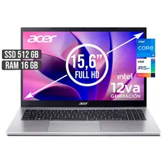 ACER - PORTATIL ASPIRE INTEL CORE I5-1235U SSD 512GB RAM 16GB LED 15,6 FULL HD