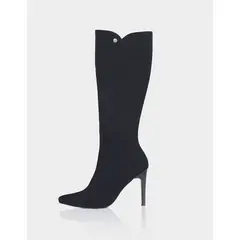 STIVALI - Bota Magia Cuero Ante Negro