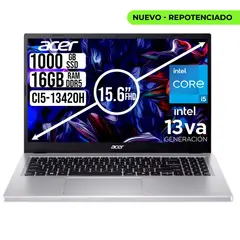 ACER - PORTATIL ASPIRE INTEL CORE I5-13420H SSD 1TB RAM 16GB LED 15,6 FULL HD