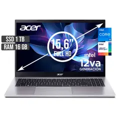 ACER - PORTATIL ASPIRE INTEL CORE I5-1235U SSD 1TB RAM 16GB LED 15,6 FULL HD