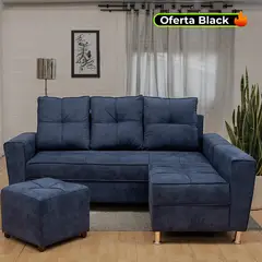 ARMONIA HOME - Juego de sala Barcelona Azul