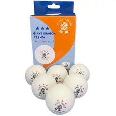 GIANT - Pelotas De Tenis De Mesa Dragon 3 Estrella Profesional