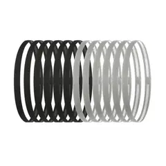 GENERICO - Balaca X 4unid Antideslizante Banda Deportiva Tenis Padel Yoga Gym