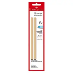 FABER CASTELL - Borrador Faber Repuesto Miga De Pan X 2 Uds