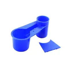 GENERICO - Bebedero Alimentador Aves 5 unds