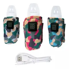 TELEPRODUCTOSBOGOTA - Calentador De Teteros Biberones Funda Portátil Usb Viajero