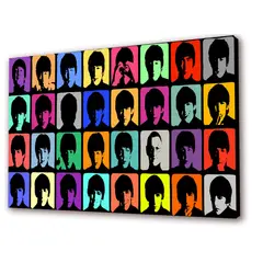 ART INDUSTRY - Cuadro 50x30cms Decorativo Beatles