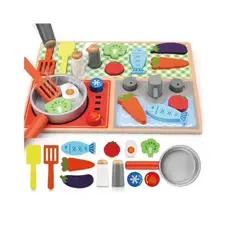 GENERICO - Cocina de juguete niñas madera didactico Montessori