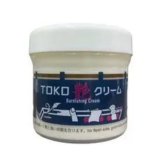 GENERICO - Crema Toko Original Japonesa Para Bordes Cuero -Transparente