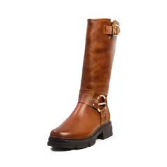 HERS - Bota Mujer- Harley Miel Envejecido