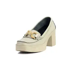GENERICO - Zapato Cuero Mujer Beige Maniqueo Lady_.