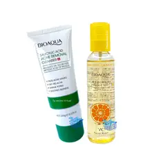 BIOAQUA - Agua facial y Jabon Facial Acido Salicilico -