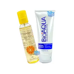 BIOAQUA - Agua facial y Jabon facial anti acne -