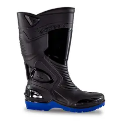 GENERICO - BOTA MOTERA AZUL NEGRO