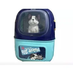 GENERICO - Mochila Para Niños Kit 2 En 1 Veterinario Mascotas Azul