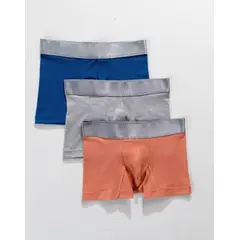 FORMAS INTIMAS - Bóxer Paq X3 Infantil Multicolor FI 4676
