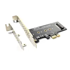 GENERICO - Adaptador M2 A Pcie X1 Soporta Disco Ssd Nvme Mkey