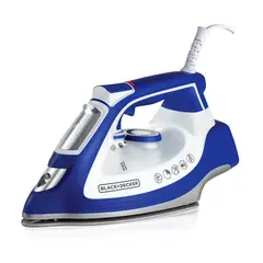BLACK+DECKER - Plancha de Ropa IR3001 Impact Azul