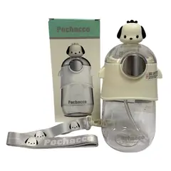 GENERICO - Termo Botilito De Pochacco Con Correa Kawaii Onegai Kitty