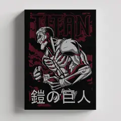 TAYRONA STORE - Cuadros Retablo Animes Attack On Titan 008 - 35x50cm
