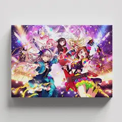 TAYRONA STORE - Cuadros Retablo Animes BanG Dream 004 - 50x35cm
