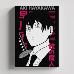 TAYRONA STORE - Cuadros Retablo Animes Chainsaw Man 010 - 35x50cm