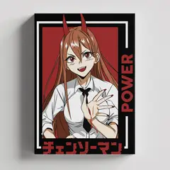 TAYRONA STORE - Cuadros Retablo Animes Chainsaw Man 004 - 35x50cm
