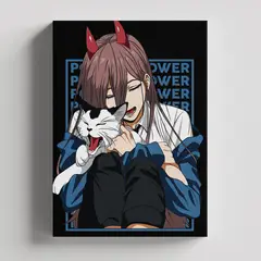 TAYRONA STORE - Cuadros Retablo Animes Chainsaw Man 005 - 35x50cm.