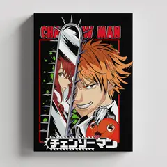 TAYRONA STORE - Cuadros Retablo Animes Chainsaw Man 012 - 35x50cm