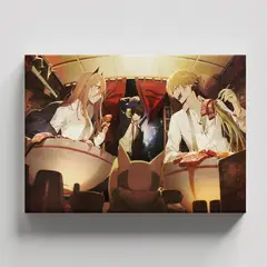 TAYRONA STORE - Cuadros Retablo Animes Chainsaw Man 019 - 50x35cm