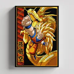 TAYRONA STORE - Cuadros Retablo Animes Dragon Ball 129 - 50x35cm