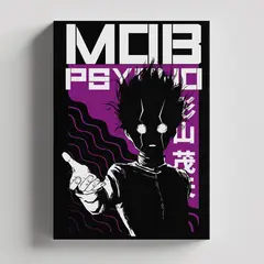 TAYRONA STORE - Cuadros Retablo Animes Mob Psycho 002 - 35x50cm