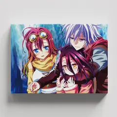 TAYRONA STORE - Cuadros Retablo Animes No Game No Life 014 - 50x35cm