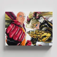 TAYRONA STORE - Cuadros Retablo Animes One Punch Man 013 - 50x35cm