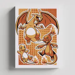 TAYRONA STORE - Cuadros Retablo Animes Pokemon 012 - 35x50cm.