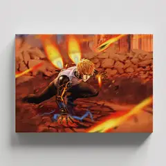 TAYRONA STORE - Cuadros Retablo Animes One Punch Man 016 - 50x35cm