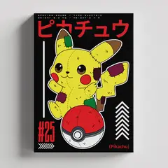 TAYRONA STORE - Cuadros Retablo Animes Pokemon 003 - 35x50cm