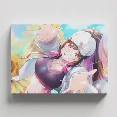 TAYRONA STORE - Cuadros Retablo Animes Virtual Youtuber 009 - 50x35cm.