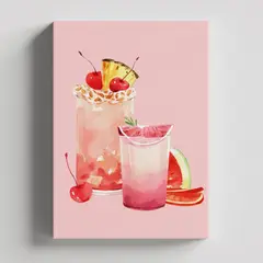 TAYRONA STORE - Cuadros Retablo Bebidas Jugos 007 - 35x50cm